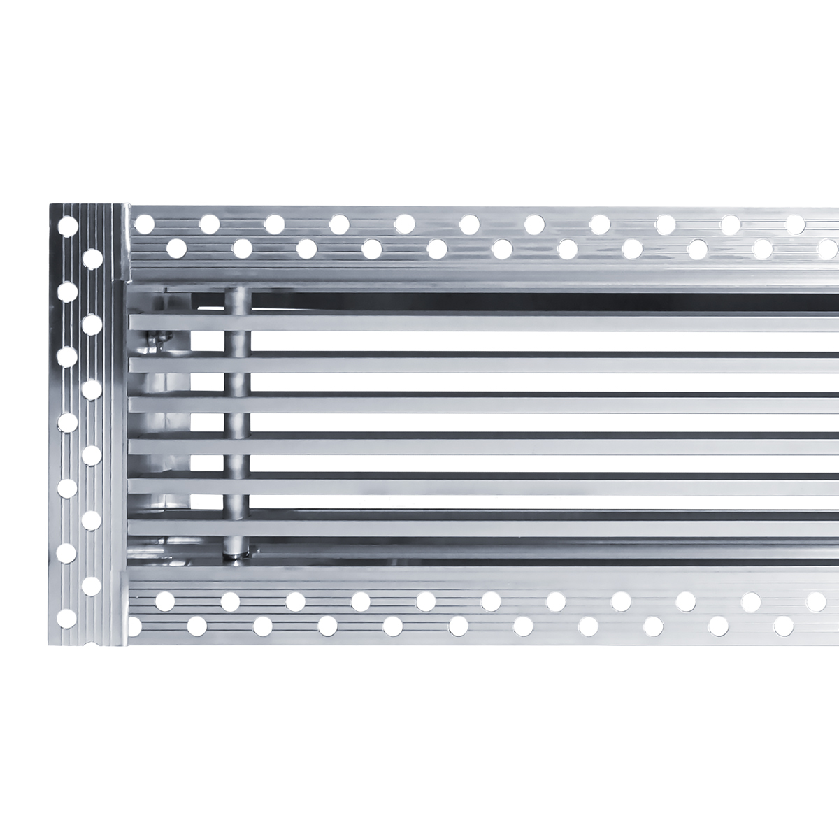 Дизайнерская съемная решетка для скрытого монтажа Brofer FUTURE-10AN 400x100